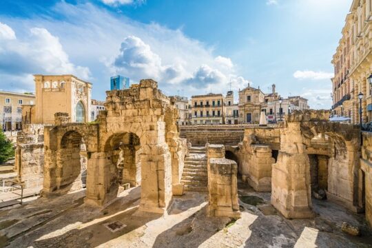 Private direct transfer from Amalfi to Lecce with a local driver