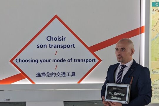 Transfer from Paris Charles de Gaulle Airport to Paris