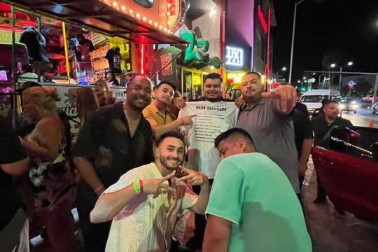Bachelor Crawl- Cabo San Lucas- Free T-Shirt with task list