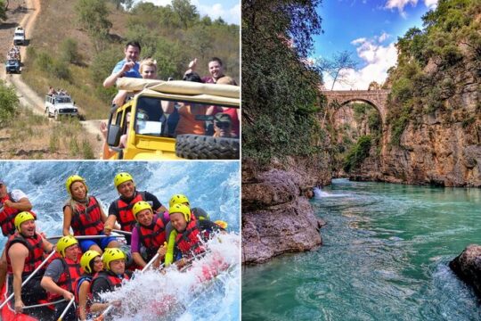 River Rafting & Jeep Safari Combo Adventure Tour