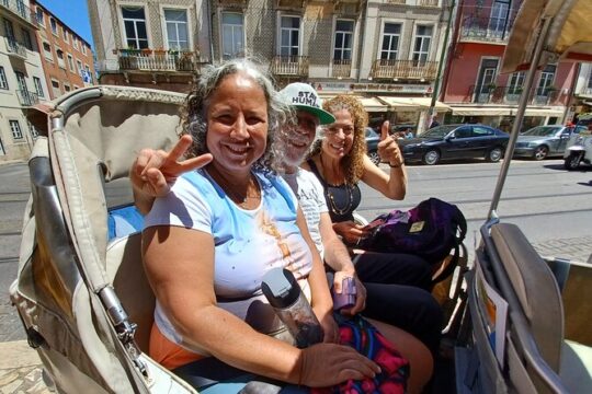 3 Hours Private Tour Historic Center in Lisbon by Tuk Tuk