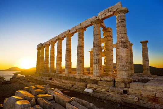 Private Sunset tour to Cape Sounion/Temple of Poseidon