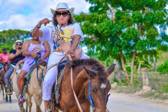 Guided Horseback Riding through Nature in Punta Cana