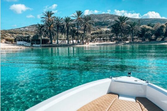 Private Boat Rental in Paros