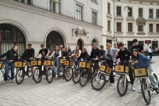 2 Hours Old Town Guided Bike Tour in Krakow