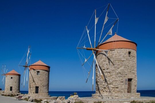 Private Lindos Village and Kallithea Springs Panoramic City Tour