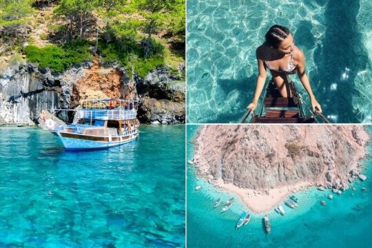 Suluada (Maldives) Boat Trip From Antalya With Lunch & Transfer