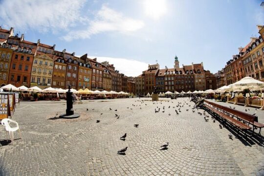 Best of Warsaw Full-Day Private Tour with Transport & Ticket