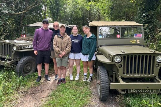 Private Guided Tour in WW2 Jeep of the Landing Beaches