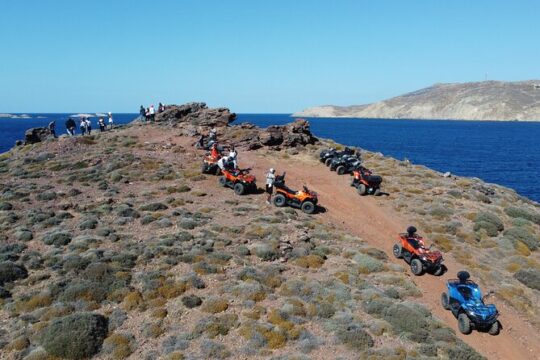Rent an ATV/QUAD 450cc and explore mykonos, on wheels