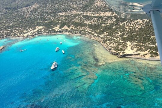 Sunset Trip to Blue Lagoon Latchi Coach Transfer Boat Waterslide