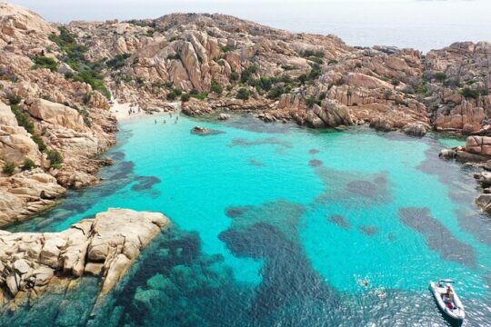Private tour, archipelago of La Maddalena