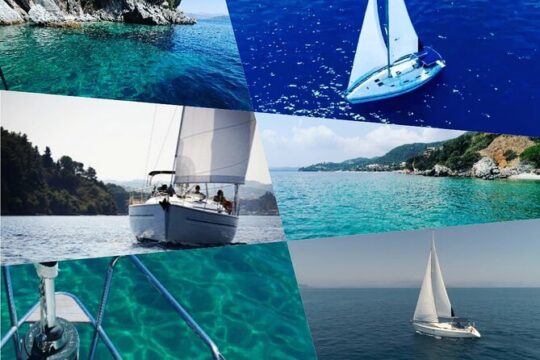 Kassiopi Private Daily Sailing Yacht Cruise