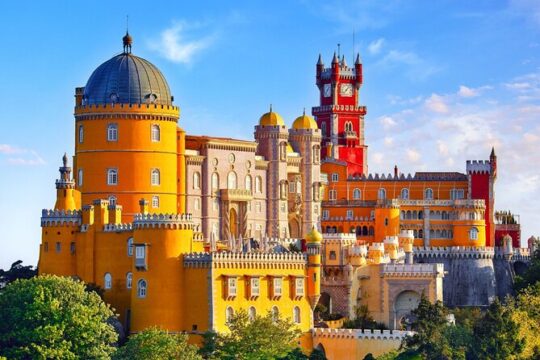 Sintra, Pena Palace, Cabo da Roca Coast & Cascais Full Day Tour