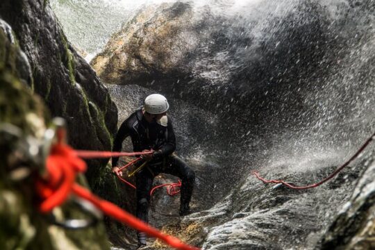 Furon discovery canyon in the heart of the Vercors massif