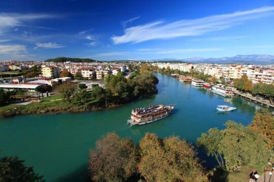 Manavgat River Cruise With Waterfalls & Local Bazaar From Antalya