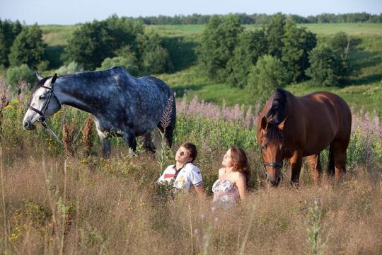 1 Hour Small Group Horse Riding Tour in Okurcalar