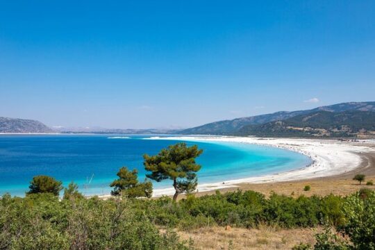 Pamukkale and Hierapolis with Lake Salda from Antalya and Belek