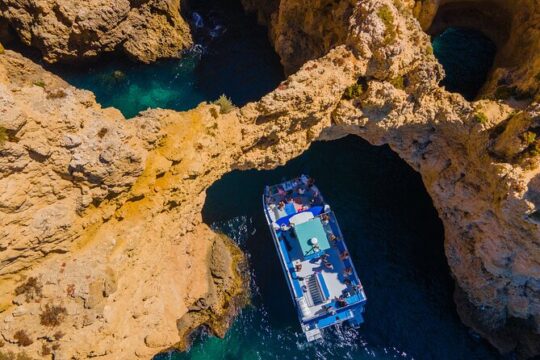 Half Day Cruise to Ponta da Piedade with Lunch and Drinks