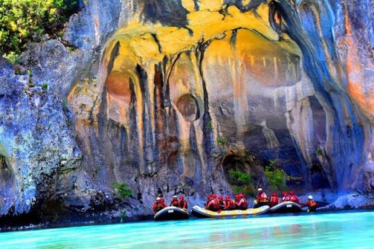 Amazing Rafting Experience at Last Wild Vjosa River of Europe in Permet, Albania