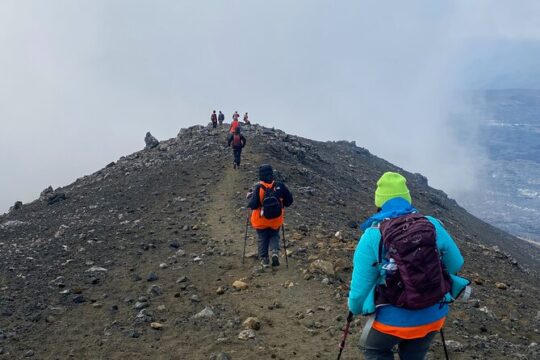 Volcano Eruption Site Hike Including Pickup from Reykjavik