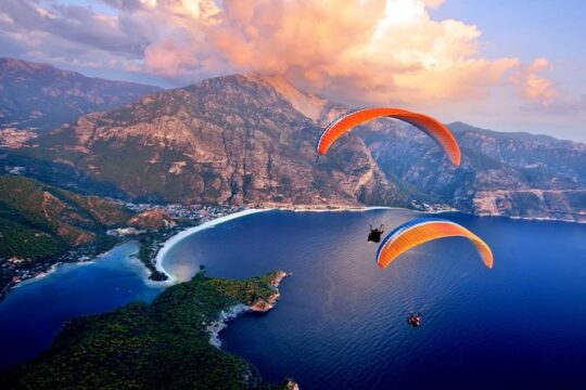 Paragliding in Fethiye from Antalya region