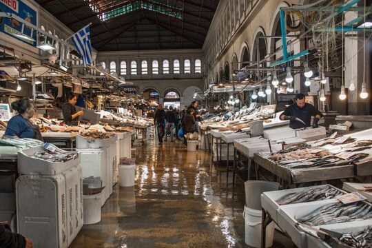 Athens Gourmet Food Small Group Walking Tour