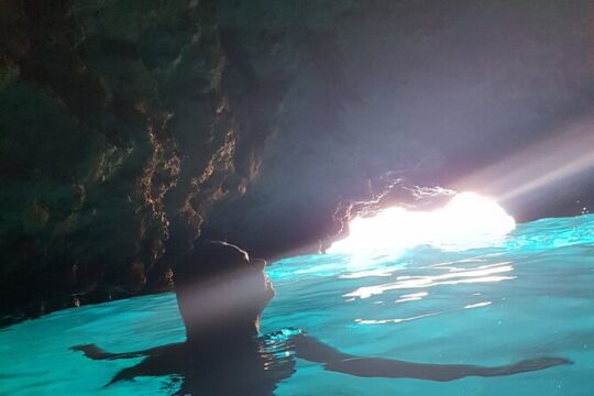 Blue cave tour - 4 caves and sandy beach