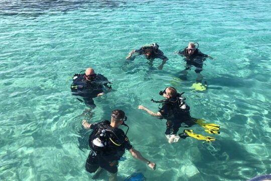 Beginners Discover Scuba Diving By Boat, Best Spot In Cyprus