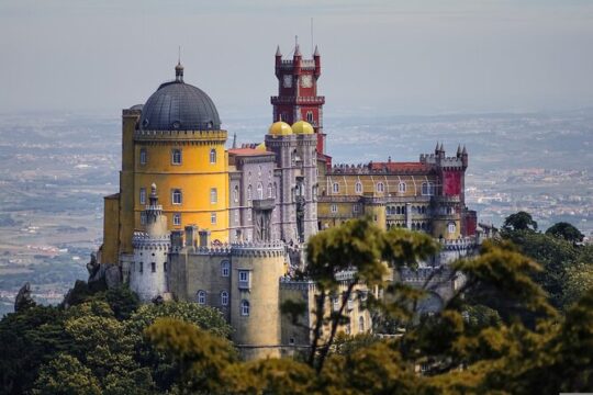Lisbon: Excursion to Sintra, Pena Palace, Regaleira and Cascais