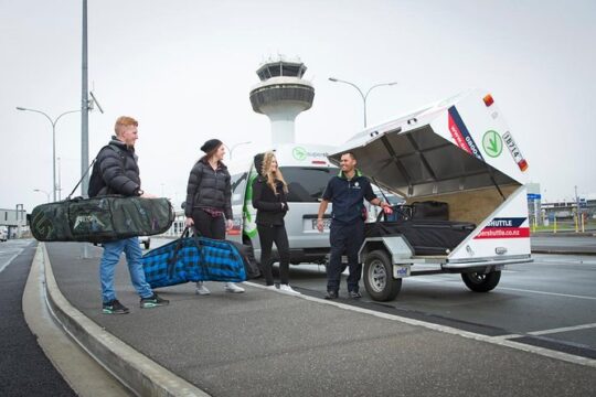 Arrival Transfer: Christchurch Airport to Christchurch Central City Hotels
