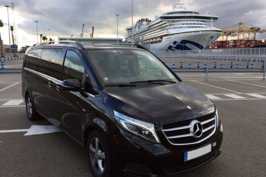 Barcelona airport transfer (From 1 to 7 passengers)