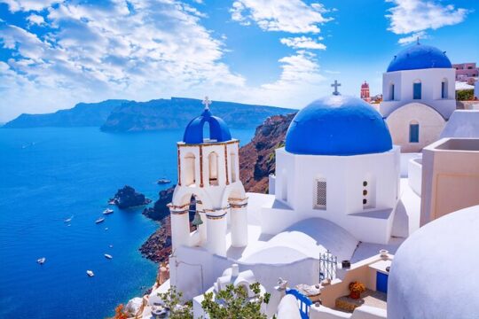 4,5 hours of Santorini Highlights Private Shore Excursion