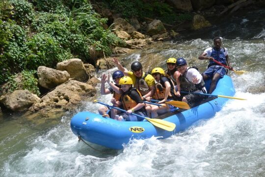 Falmouth Waterfalls Rafting and Beach Adventure