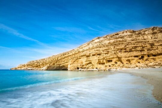 South Crete: Matala Hippies Beach & Gortys Archaeological Site