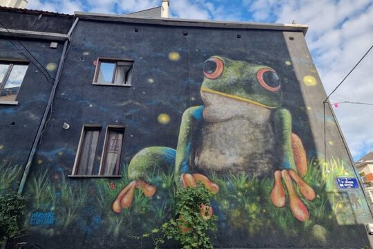 Brussels through its comics murals