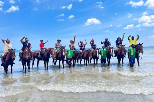 Horseback Ride n Swim Guided Tour In Ocho Rios