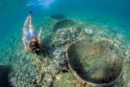 Epidaurus great Ancient Theatre & snorkeling in sunken city