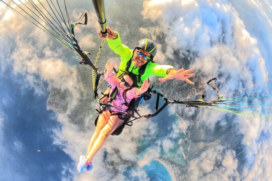Tandem Paragliding in Alanya with Professional Licensed Pilots