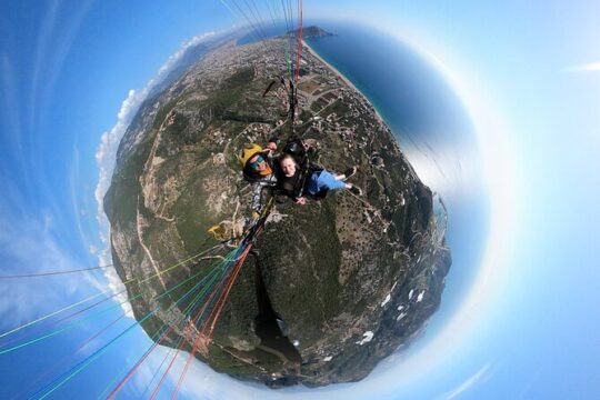 Tandem Paragliding in Alanya, Antalya Turkey with a Licensed Guide