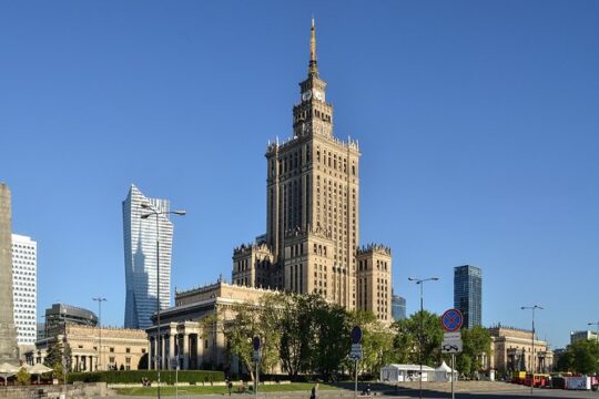 Warsaw Private Day Trip from Gdansk with Transport and Guide