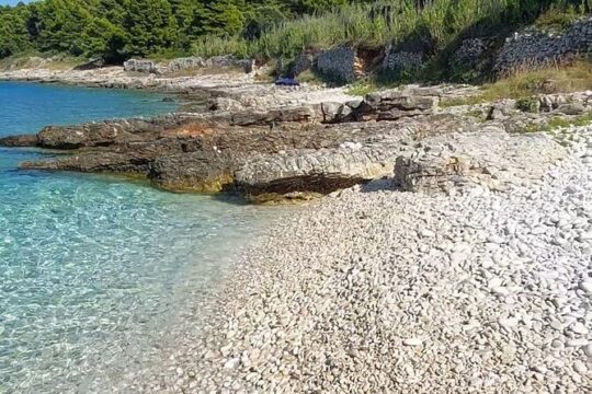 Korčula Wild Beach Early Morning Swim