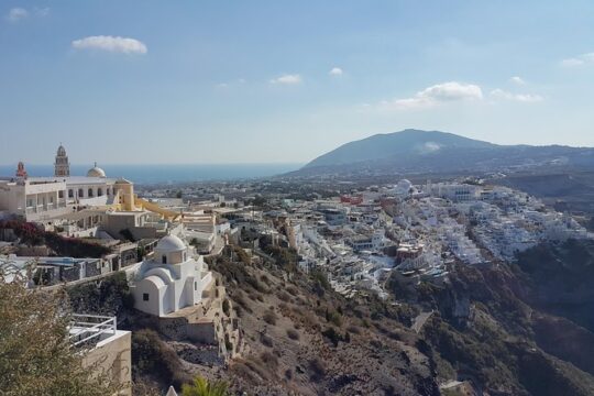 Panoramic Views Santorini - Small Group Shore Excursion with Minimum Walking