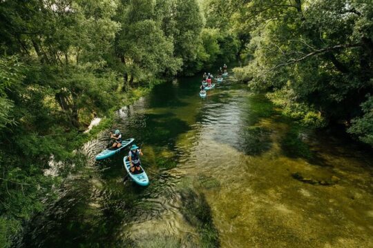 Half Day Vrljika River SUP Experience with Lunch and Transfer