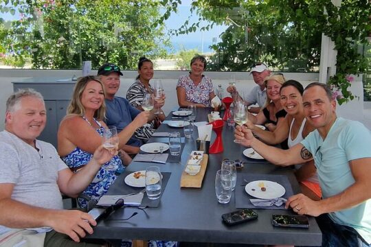 Santorini Wine Tasting and History Small Group Tour