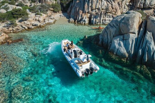 Shared day tour in the La Maddalena Archipelago
