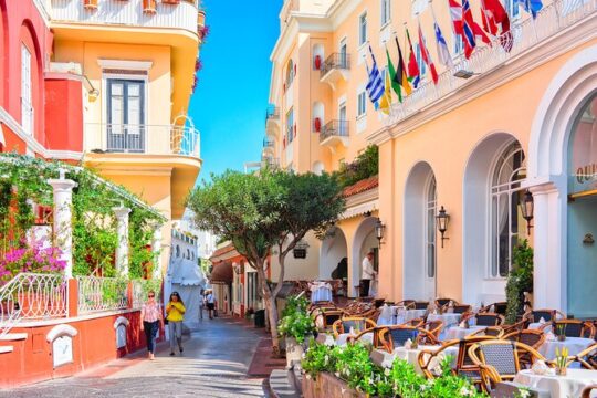Small Group Tour to Blue Grotto, Anacapri and Capri