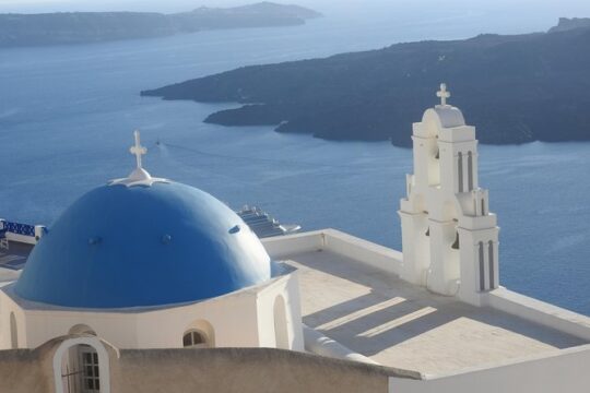 Santorini Sightseeing Half Day Private Tour