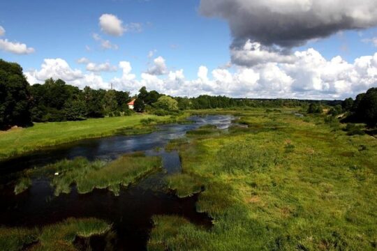 Kuldiga: charming streets, and wides waterfall in Europe