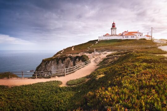 Sustainable Electric Van Sintra, Cabo da Roca, Cascais Tour